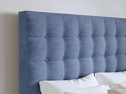 Blue Sutton Full Headboard