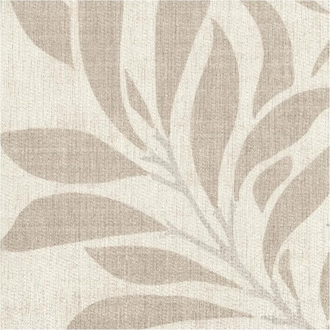 RUGGABLE x Morris & Co Washable Area Rug–Pure Willow Boughs Natural 2x3, Stain-Resistant, Non-Slip–Small Machine Washable Rugs for Living Room, Bedroom, Hallway, Entryway & Bathroom–with Standard Pad