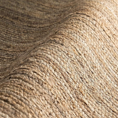 nuLOOM 2x4 Rigo Jute Hand Woven Area Rug, Natural, Solid Farmhouse Design, Natural Fiber, For Bedroom, Living Room, Dining Room, Hallway, Office, Kitchen, Entryway