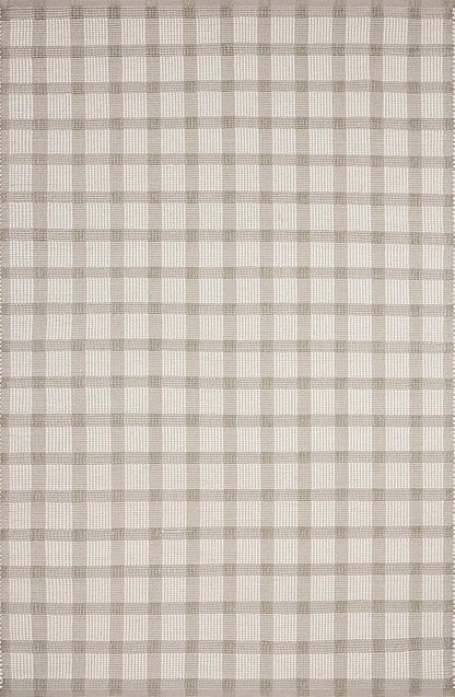 Loloi Magnolia Home by Joanna Gaines Ryder Collection RYD-02 Stone/Ivory 5'-0" x 7'-6" Area Rug