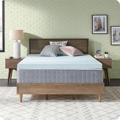 Sealy Dreamlife 3” Gel Memory Foam Full Mattress Topper with SealyComfort Gel Foam, 1 Year Limited Warranty, Made in The USA