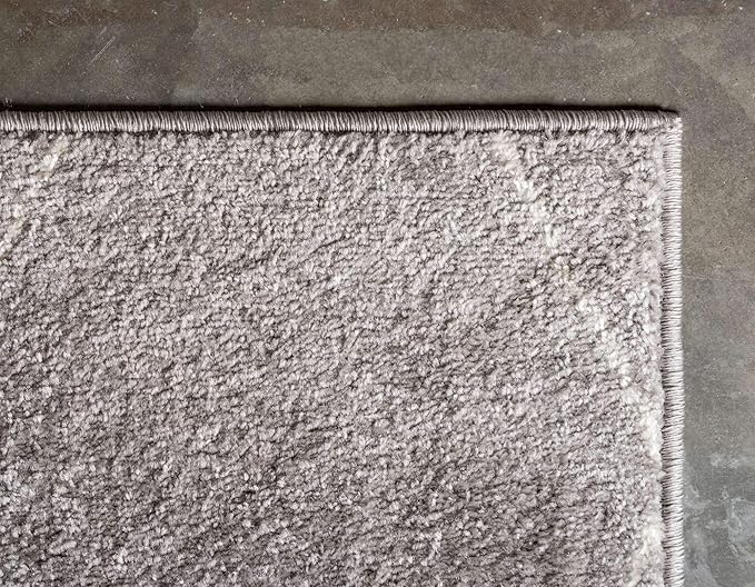 Unique Loom Trellis Frieze Collection Area Rug - Geometric (5' 1" x 8', Light Gray/ Ivory)
