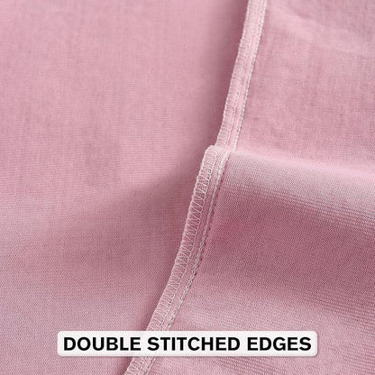 FUTEI Pink Chenille Throw Pillow Covers 24x24 Inch Set of 2,Soft Striped & Diamond Textured European Cushion Cases,Modern Home Decor for Couch Living Room