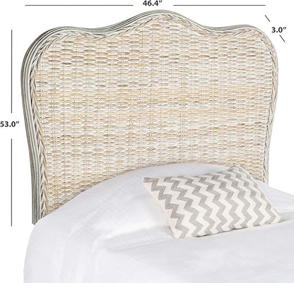 Safavieh Home Collection Imelda White Washed Headboard (Queen)