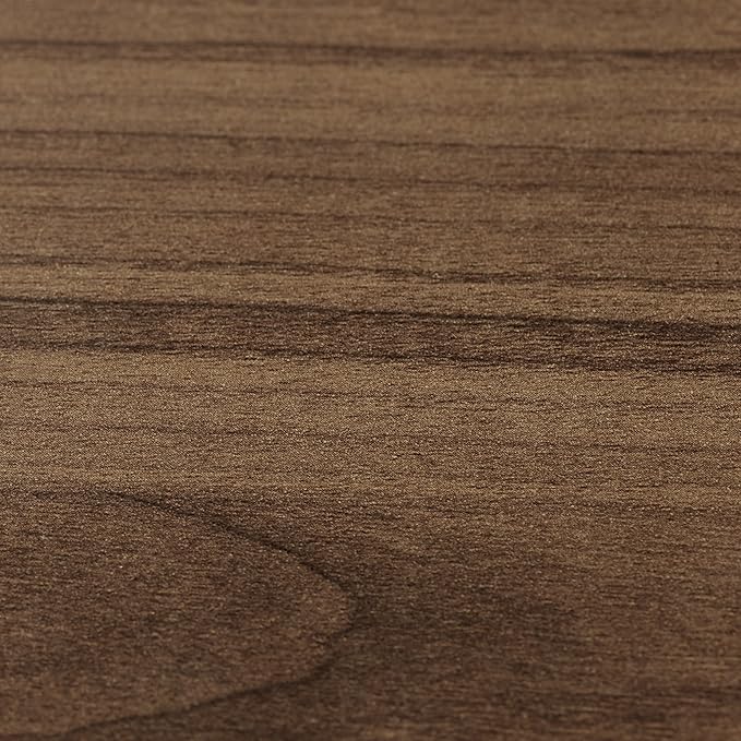 Lorell Single Right Pedestal Desk, 42 by 24 by 29-1/2-Inch, Black Walnut
