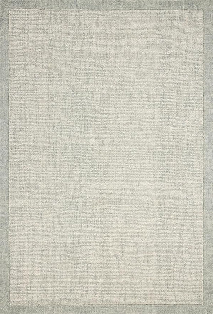 Loloi Magnolia Home by Joanna Gaines Henley Collection HNY-01 Ivory/Spa 2'-6" x 7'-6" Runner Rug