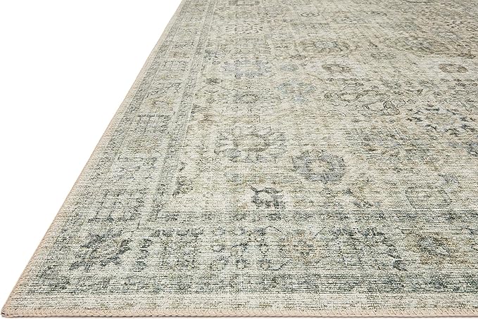 Loloi Skye Collection SKY-14 Natural/Sage 2'-0" x 5'-0" Accent Rug