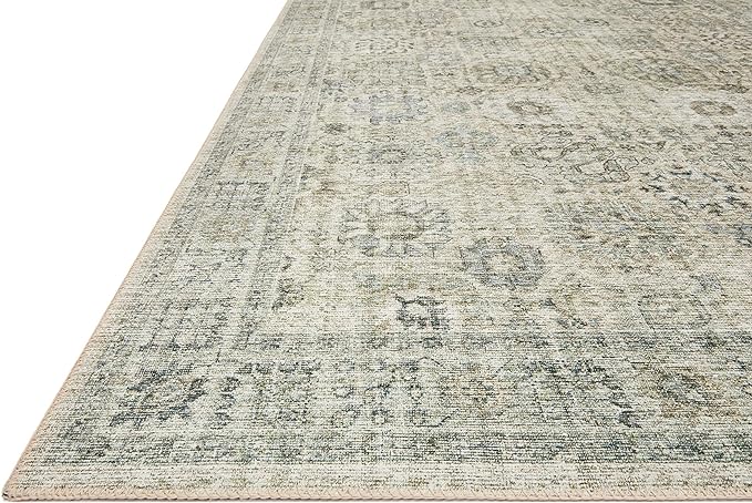 Loloi Skye Collection SKY-14 Natural/Sage 2'-6" x 12'-0" Runner Rug