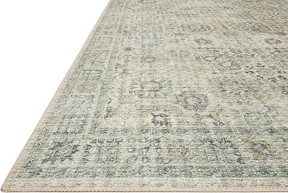 Loloi Skye Collection SKY-14 Natural/Sage 6'-0" x 9'-0" Area Rug