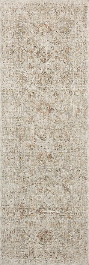 Loloi Amber Lewis Honora Collection HON-03 Beige/Spice 5'-3" x 7'-9" Area Rug