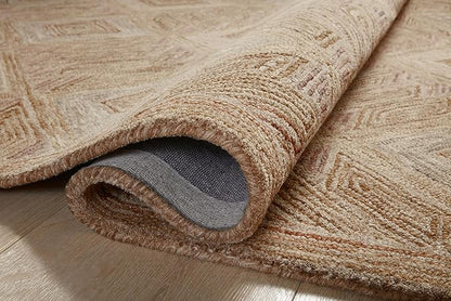 Loloi Varena Collection VAR-02 Berry/Multi 7'-9" x 9'-9" Area Rug