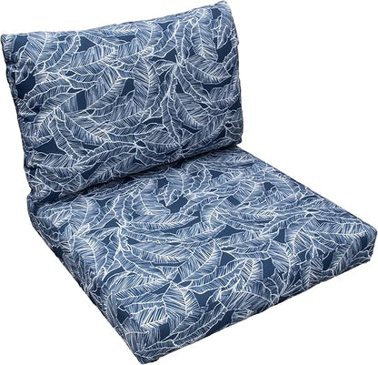 Tommy Bahama Deep Seating Lounge Cushion, 24" X 26" X 4", Pacific Zaffre