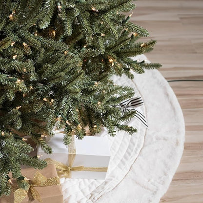 Balsam Hill 5.5 ft Unlit Classic Blue Spruce - Artificial Christmas Tree with Premium Stand for Indoor Holiday Decorating