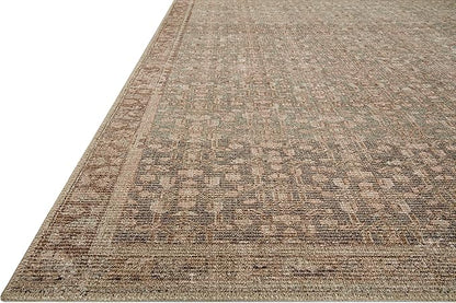 Loloi Angela Rose Aubrey Collection AUB-04 Sage/Bark 3'-9" x 5'-6", .19" Pile Height, Accent Rug