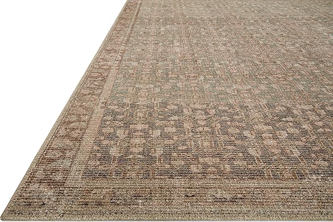 Loloi Angela Rose Aubrey Collection AUB-04 Sage/Bark 2'-0" x 5'-0", .19" Pile Height, Accent Rug