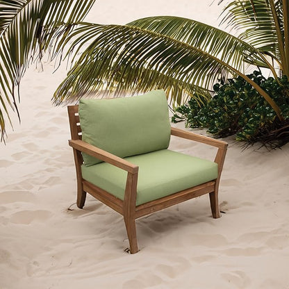 Tommy Bahama Deep Seating Lounge Cushion, 24" X 26" X 4", Bamboo Bay Pear