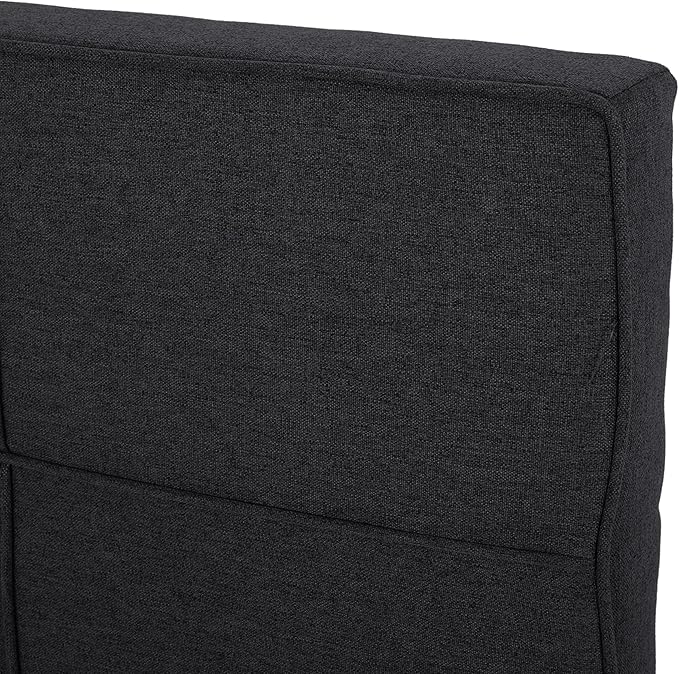 Christopher Knight Home Contemporary Upholstered Queen/Full Headboard, Black
