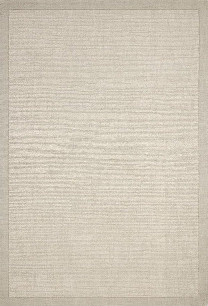 Loloi Magnolia Home by Joanna Gaines Henley Collection HNY-01 Ivory/Silver 2'-6" x 9'-6" Runner Rug