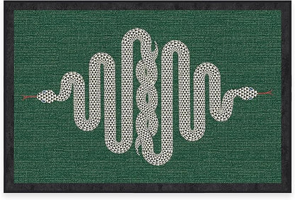 RUGGABLE x Jonathan Adler Machine Washable Modern Area Rug – Venom Emerald 2x3, Stain-Resistant, Non-Slip – Small Rugs for Living Room, Bedroom, Hallway, Entryway & Bathroom–with Standard Pad