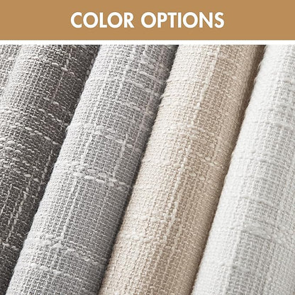 Madison Park Cordless Roman Shades, Total Blackout Window Blind Privacy Window Shades, Thermal Insulated Cordless Window Treatment for Bedroom, Living Room, Quincy, Single Panel 29"W X 64"H Light Grey