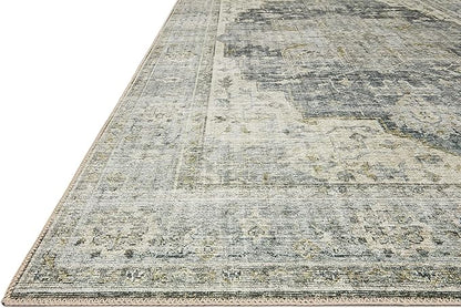 Loloi II Skye Collection SKY-12 Charcoal/Dove 2'-6" x 7'-6" Runner Rug