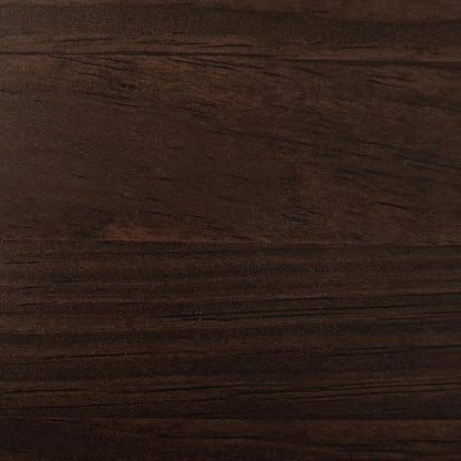 SIMPLIHOME Acadian 19-inch Wide Solid Wood End Table with Drawer and Open Shelf in Brunette Brown for Living Room, Bedroom, or Entryway