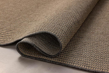 Loloi Chris Loves Julia Providence Collection PRC-03 Wheat/Charcoal 5' x 7'-7", .12" Pile Height, Indoor/Outdoor Area Rug