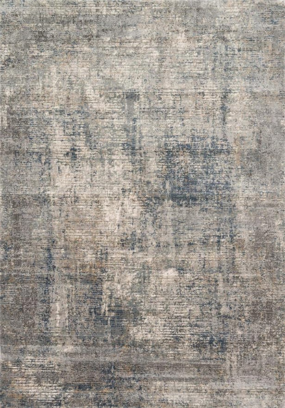 Loloi Teagan Collection TEA-05 Denim/Slate 7'-11" x 10'-6" Area Rug, Large, Soft Neutral Rug, High-Traffic for Living Room, Bedroom, Home Office, Dining Area