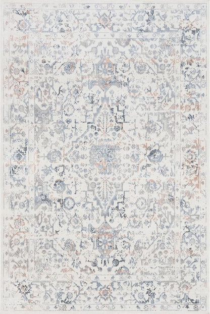 nuLOOM 10' x 14' Machine Washable Stain-Resistant Area Rug Medium Profile for Living Room, Bedroom, and Dining Room, Everlee Blue