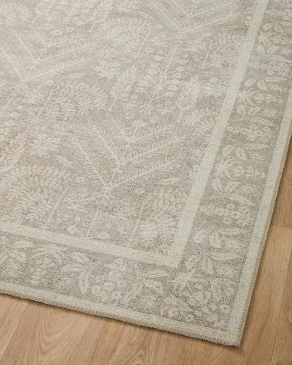 Loloi Rifle Paper Co. Maison Collection MAO-02 Bough Natural 5'-0" x 7'-6", .19" Pile Height, Area Rug