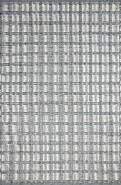 Loloi Magnolia Home by Joanna Gaines Ryder Collection RYD-02 Blue/Ivory 8'-6" x 11'-6" Area Rug