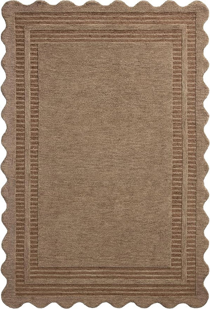 Loloi Chris Loves Julia Scottie Collection SCO-01 Mocha/Clay 3'-6" x 5'-6", .87" Pile Height, Accent Rug