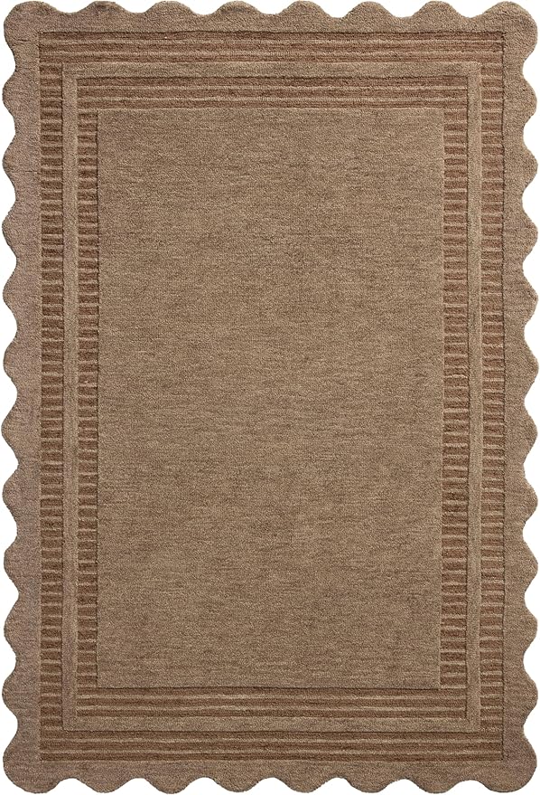 Loloi Chris Loves Julia Scottie Collection SCO-01 Mocha/Clay 8'-6" x 11'-6", .87" Pile Height, Area Rug