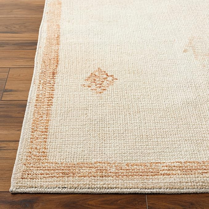 Livabliss x Becki Owens Solana Medallion Area Rug , 6'7" x 9', Peach