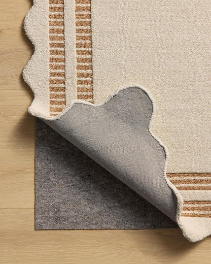 Loloi Chris Loves Julia Scottie Collection SCO-01 Ivory/Rust 5'-0" x 7'-6", .87" Pile Height, Area Rug