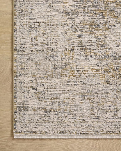 Loloi Amber Lewis Alie Collection ALE-05 Gold/Beige 7'-10'' x 10', .13'' Pile Height, Area Rug