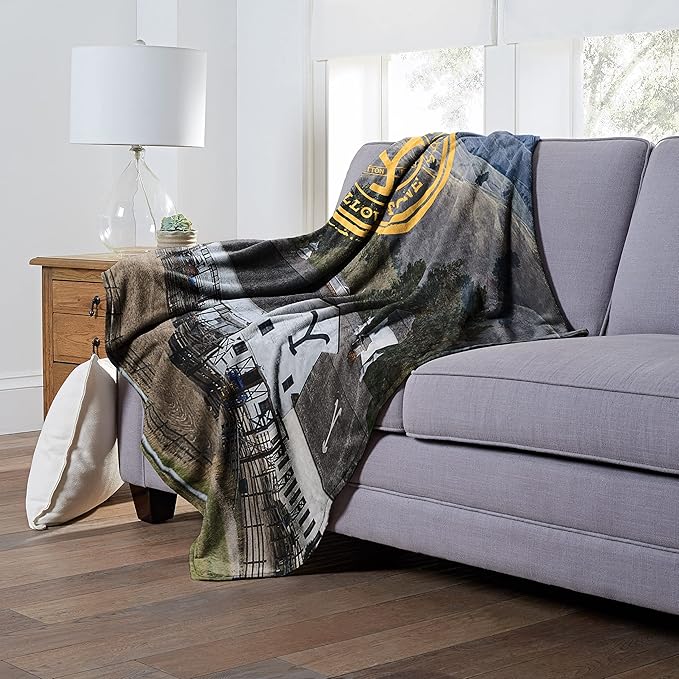 Northwest Yellowstone Silk Touch Throw Blanket, 50" x 60", Welcome to Yellowstone