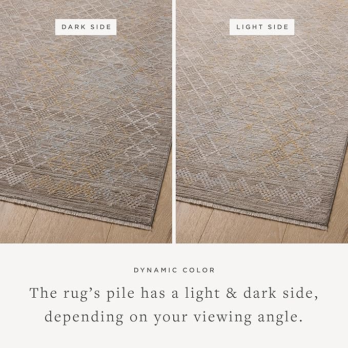 Loloi Amber Lewis Cali Collection CIL-03 Taupe/Multi 2'-3" x 3'-11", .25" Pile Height, Accent Rug