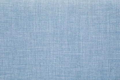 SIMPLIHOME Randolph Mid Century Modern 28 inch Bentwood Counter/ Bar Height Stool (Set of 2) in Denim Grey Linen Look Fabric for the Dining Room and Kitchen