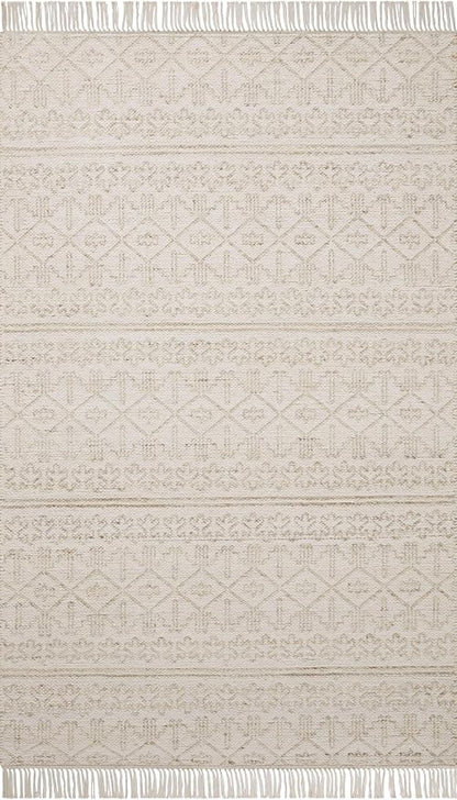Loloi Angela Rose Rivers Collection RIV-03 Sand/Ivory 2'-6" x 7'-6" Reversible Runner Rug