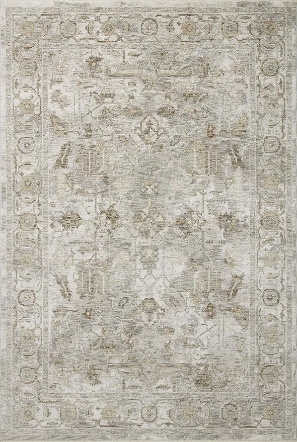 Loloi Amber Lewis Honora Collection HON-06 Grey/Taupe 11'-6" x 15'-6" Area Rug