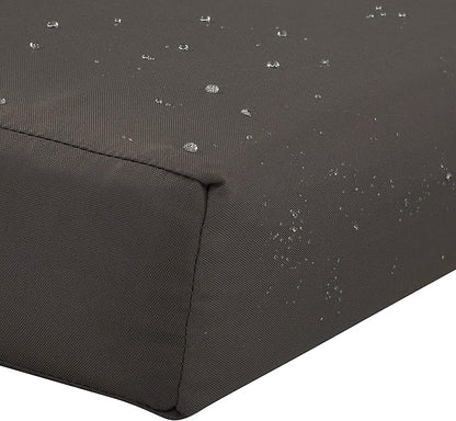 Classic Accessories 62-014-TAUPE-EC Ravenna Bench/Settee Cushion, 1 Count (Pack of 1), Dark Taupe, Patio Loveseat Cushion