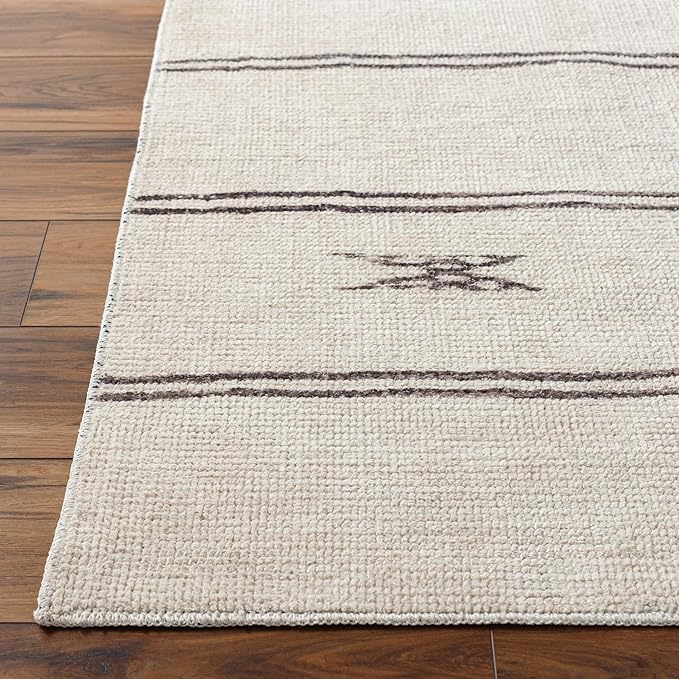 Livabliss x Becki Owens Rivi Moroccan Area Rug , 9'2" x 12', Ivory/Black