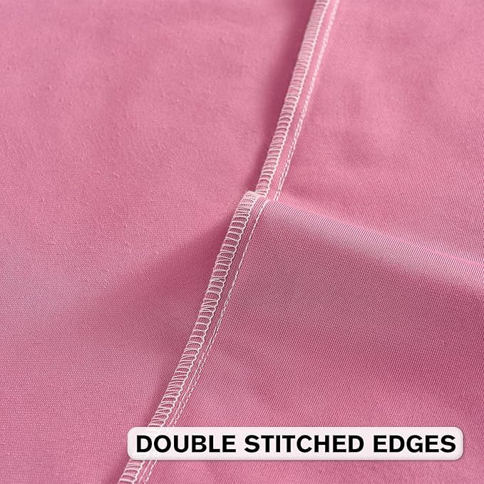 FUTEI Hot Pink Velvet Throw Pillow Covers 26x26 Inch Set of 2,Soft Embossed Leaf-Relief Textured Euro Pillow Shams,Natural Home Decor for Couch Living Room