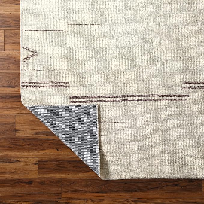 Livabliss x Becki Owens Rivi Moroccan Area Rug , 2'2" x 3'9", Cream/Charcoal