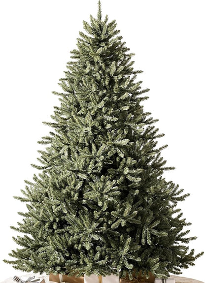 Balsam Hill 6.5ft Unlit Classic Blue Spruce - Artificial Christmas Tree with 2,144+ Tips, Premium Stand & Easy Assembly for Indoor Holiday Decorating