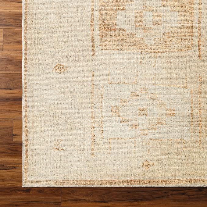 Livabliss x Becki Owens Solana Medallion Area Rug , 3'11" x 5'7", Peach