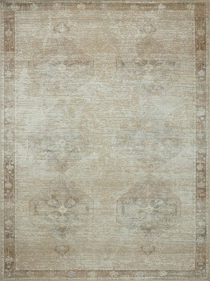 Loloi Amber Lewis Cambria Collection CBR-02 Mist/Natural 8'-6" x 11'-6" Area Rug Jute, Neutral, Vintage Style, Antique Tone, Living, Bedroom, Dining, Carpet