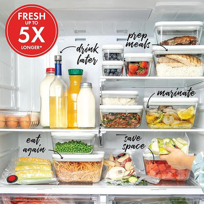 ZWILLING Fresh & Save Glass Airtight Food Storage Container, Meal Prep Container - Small