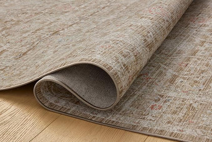 Loloi Chris Loves Julia Ida Collection IDA-03 Bark/Multi 7'-10" x 10', .19" Pile Height, Area Rug